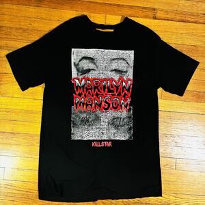 Kill Star Dark Vixen Marilyn Manson Women’s Black Shirt Size XL